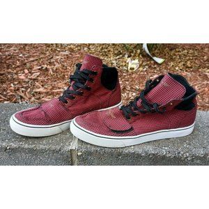 Creative Recreation VCR440 CK0910 Red Plaid Checkered Canvas Sneaker Men's 9